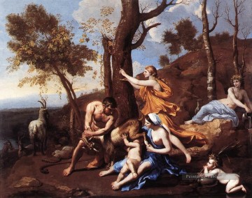  poussin - La culture de Jupiter classique peintre Nicolas Poussin
